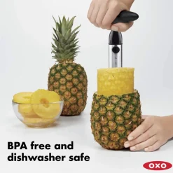 Danesco Inc. Tiki*Stainless Steel Ratcheting Pineapple Slicer