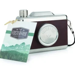 True Fabrications Flasks*Stainless Steel Snapshot Flask