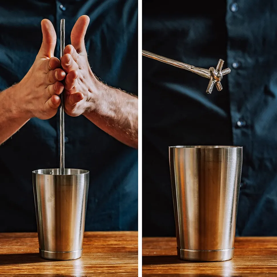 Piña Barware Tiki*Stainless Steel Swizzle Stick