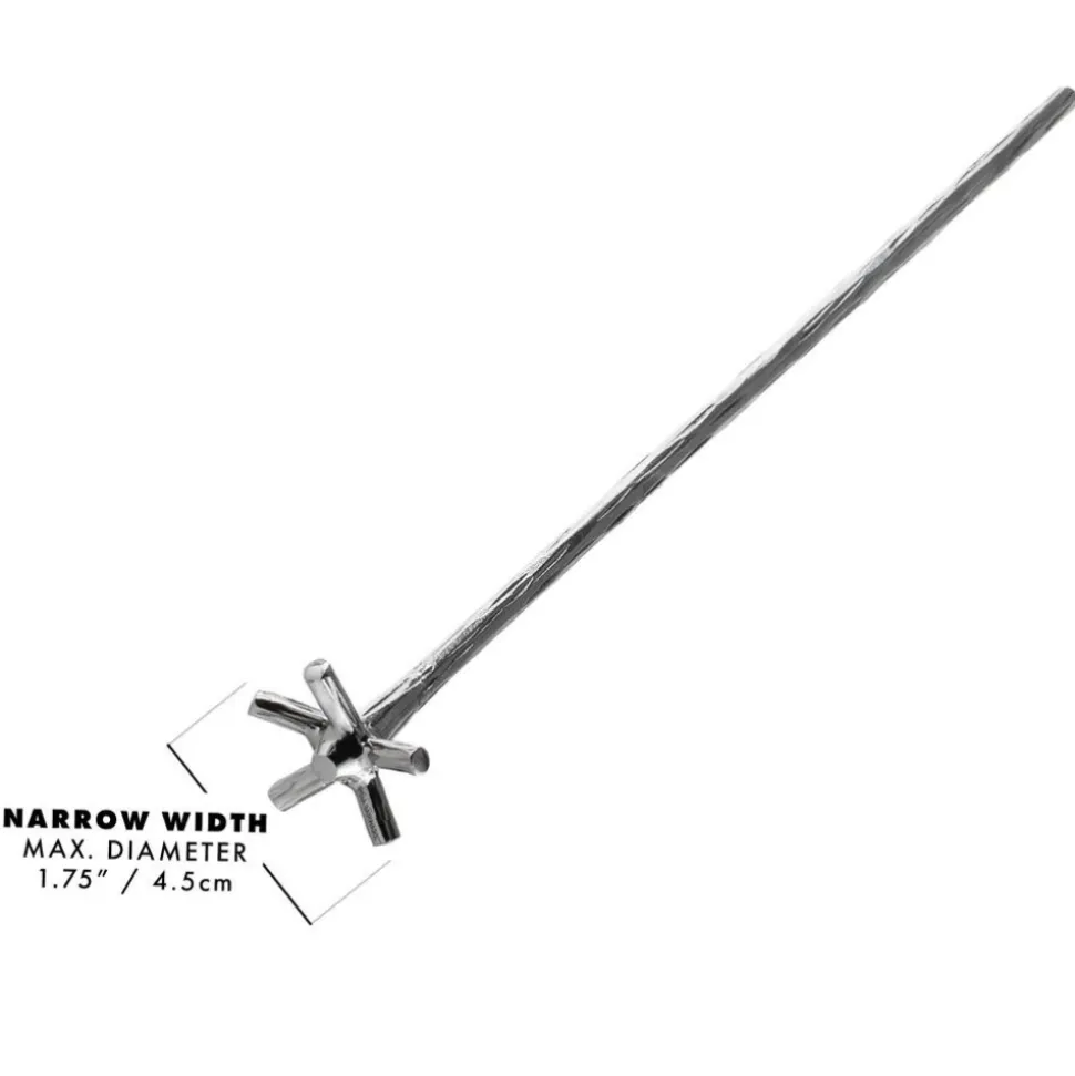 Piña Barware Tiki*Stainless Steel Swizzle Stick