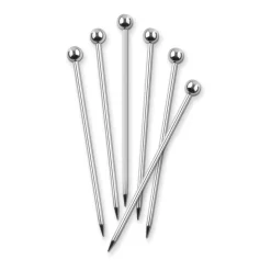 Product Specialties Inc. Cocktail Picks & Stirrers*Steel Ball Cocktail Pin