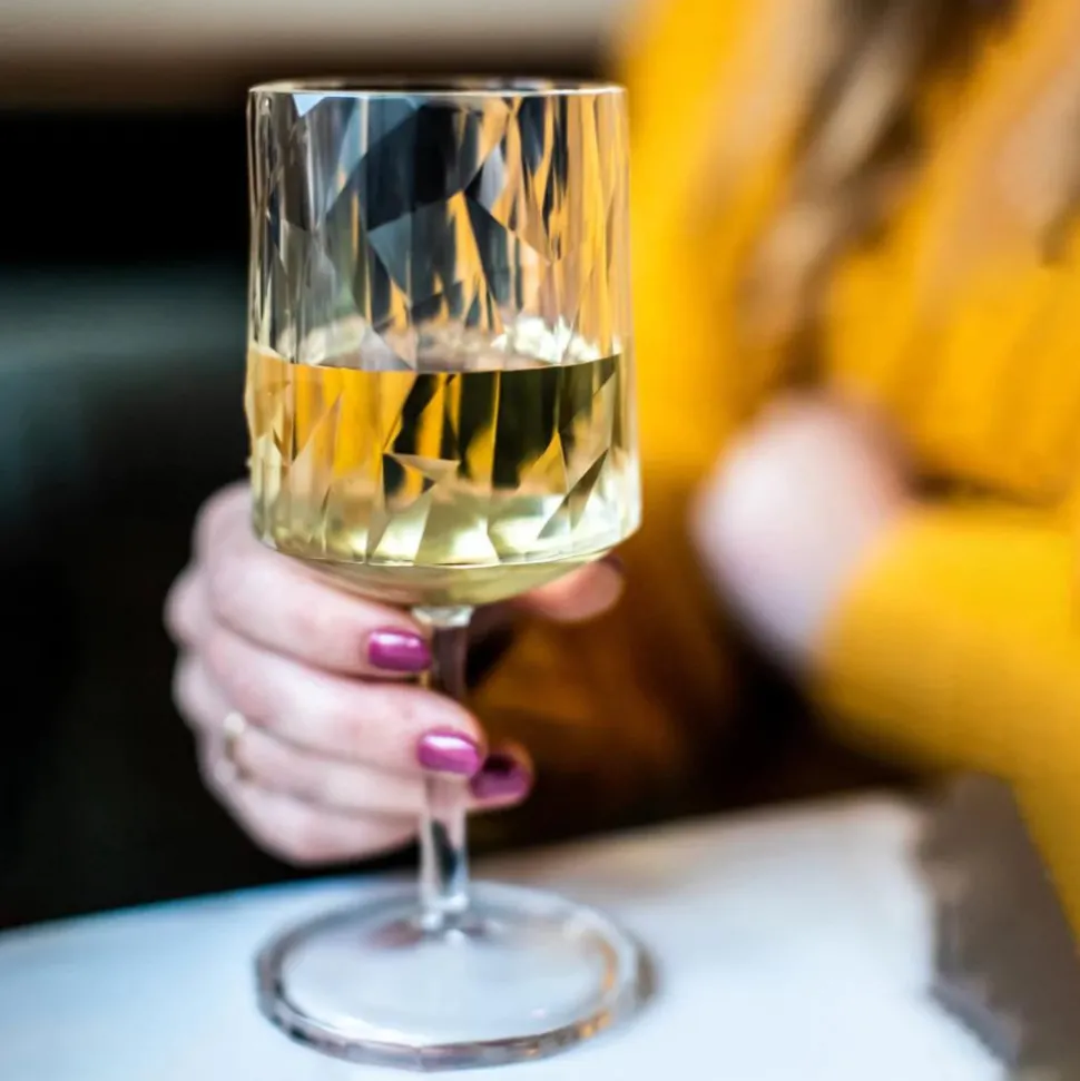 koziol Wine*Superglas Unbreakable Clear Wine Glass