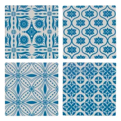 Danica Coasters & Trays*Tangier Soak Up Square Coasters (Set Of 4)