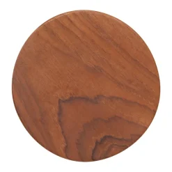 Danica Coasters & Trays*Teak Wood Coasters (Set Of 4)