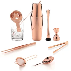China Potion House Bar Tools*The Cocktail Aficionado Set (Copper)