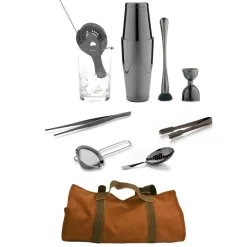 China Potion House Bar Tools*The Cocktail Aficionado Set (Gunmetal)