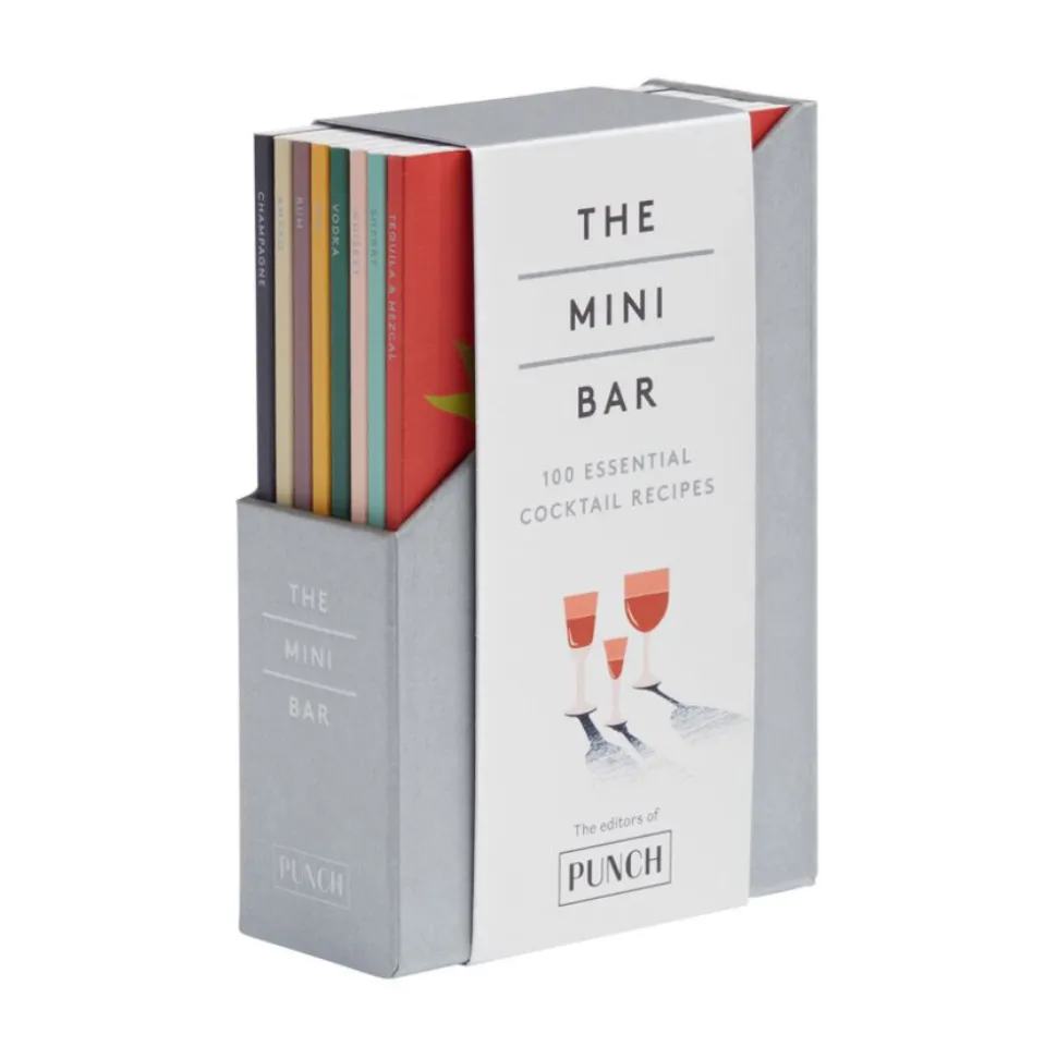 Penguin Random House Books*The Mini Bar: 100 Essential Cocktail Recipes; 8 Notebook Set