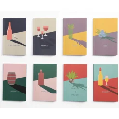 Penguin Random House Books*The Mini Bar: 100 Essential Cocktail Recipes; 8 Notebook Set