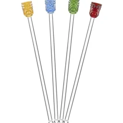 Product Specialties Inc. Cocktail Picks & Stirrers*Tiki Stir Sticks (Set Of 4)
