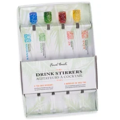 Product Specialties Inc. Cocktail Picks & Stirrers*Tiki Stir Sticks (Set Of 4)