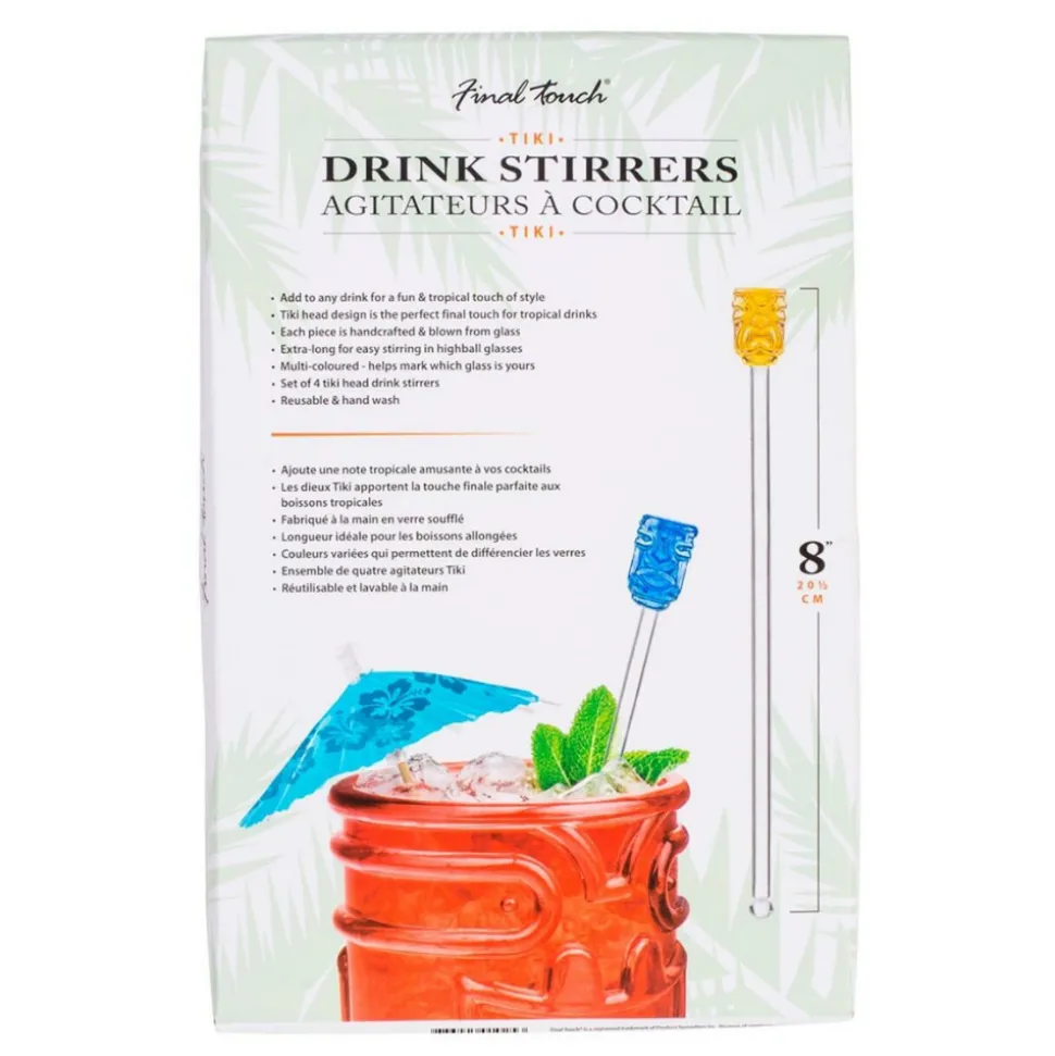 Product Specialties Inc. Tiki*Tiki Stir Sticks (Set Of 4)