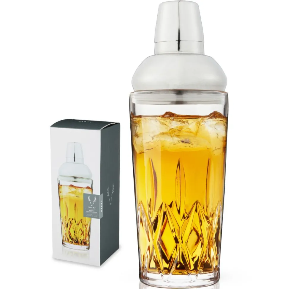 True Fabrications Shakers*Viski Admiral Cobbler Shaker