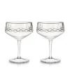 True Fabrications Coupes / Nick & Nora*Viski Admiral Coupe Glasses (Set Of 2)
