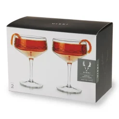 True Fabrications Coupes / Nick & Nora*Viski Admiral Coupe Glasses (Set Of 2)