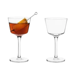 True Fabrications Coupes / Nick & Nora*Viski Raye Nick & Nora Glasses (Set Of 2)