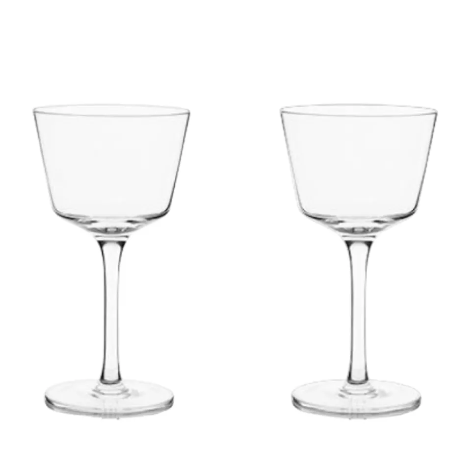 True Fabrications Coupes / Nick & Nora*Viski Raye Nick & Nora Glasses (Set Of 2)