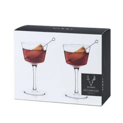 True Fabrications Coupes / Nick & Nora*Viski Raye Nick & Nora Glasses (Set Of 2)