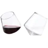 True Fabrications Tumblers*Viski Raye Rolling Glasses (Set Of 2)