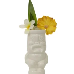 China Tiki*White Cheeky Tiki Mug