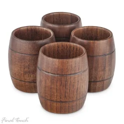 Product Specialties Inc. Tiki*Wood Barrel Shot Glass