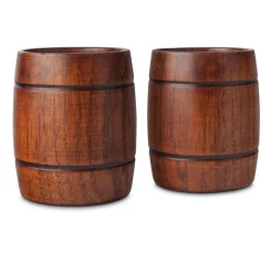 Product Specialties Inc. Tiki*Wood Barrel Tumbler
